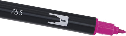 Tombow ABT 755 Dual Brush Pen - Rubine Red