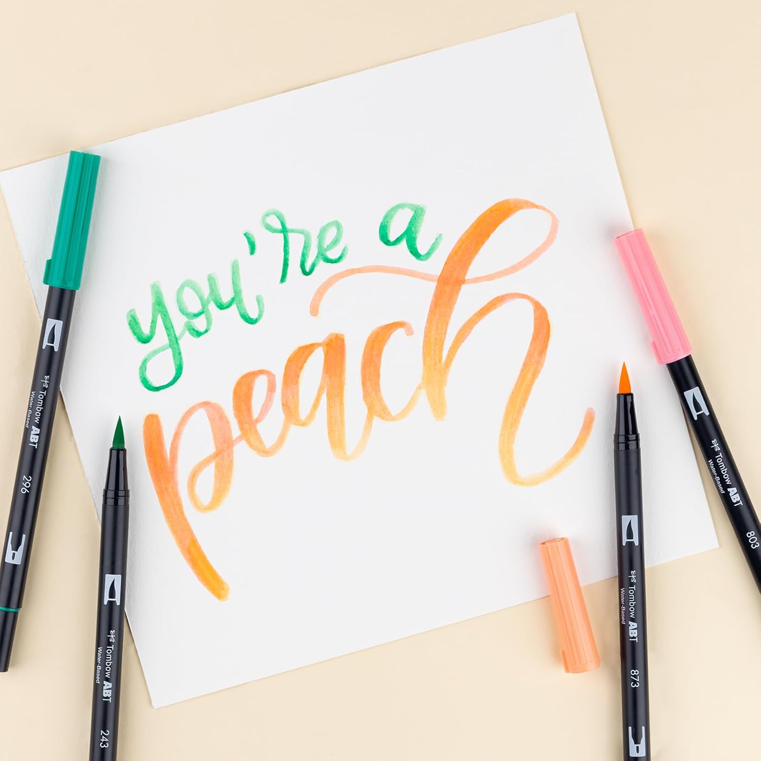 Tombow ABT 772 Dual Brush Pen - Blush