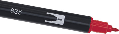 Tombow ABT 835 Dual Brush Pen - Red (835- Persimmon)