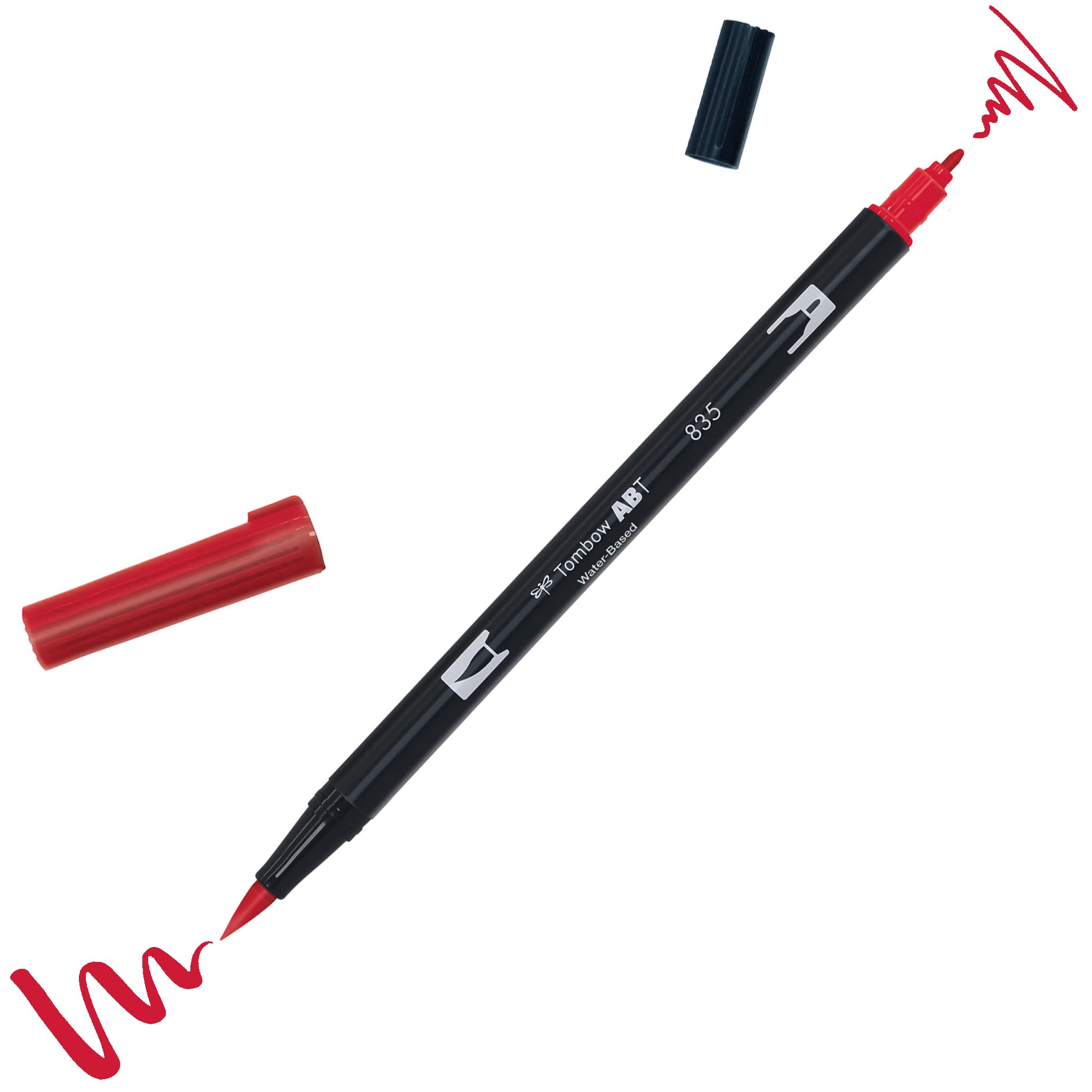 Tombow ABT 835 Dual Brush Pen - Red (835- Persimmon)