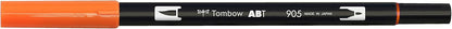Tombow ABT 905 Dual Brush Pen - Orange