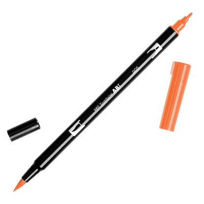 Tombow ABT 905 Dual Brush Pen - Orange