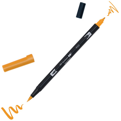 Tombow ABT 933 Dual Brush Pen - Orange