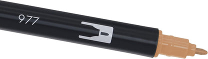 Tombow ABT 977 Dual Brush Pen - Saddle Brown