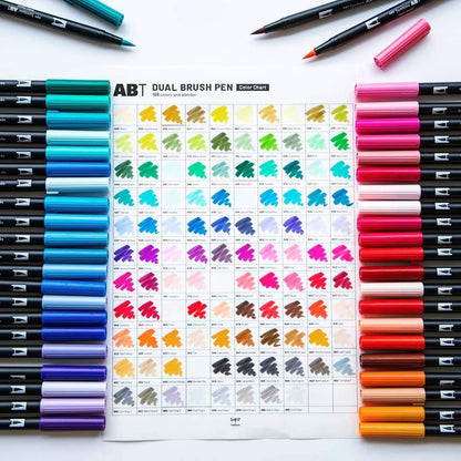 Tombow ABT N55 Dual Brush Pen - Cool Grey 7