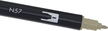 Tombow ABT N57 Dual Brush Pen - Warm Grey 5