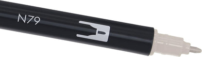 Tombow ABT N79 Dual Brush Pen - Warm Grey 2