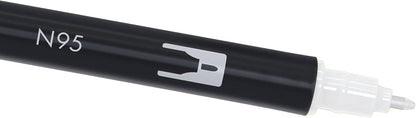 Tombow ABT N95 Dual Brush Pen - Cool Grey 1