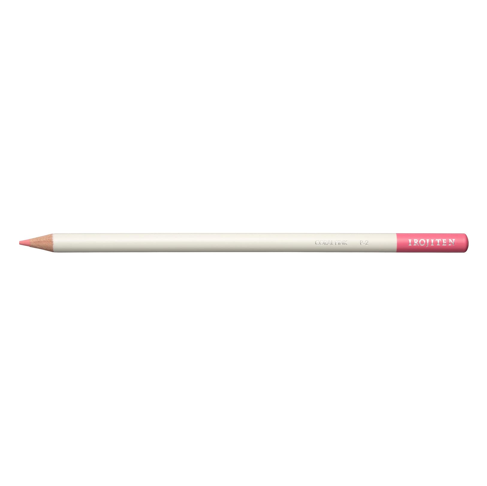 Tombow coloured pencil coral pink, wax-based lead with high colour brilliance, artist's colour pencil for professional artists an beginners