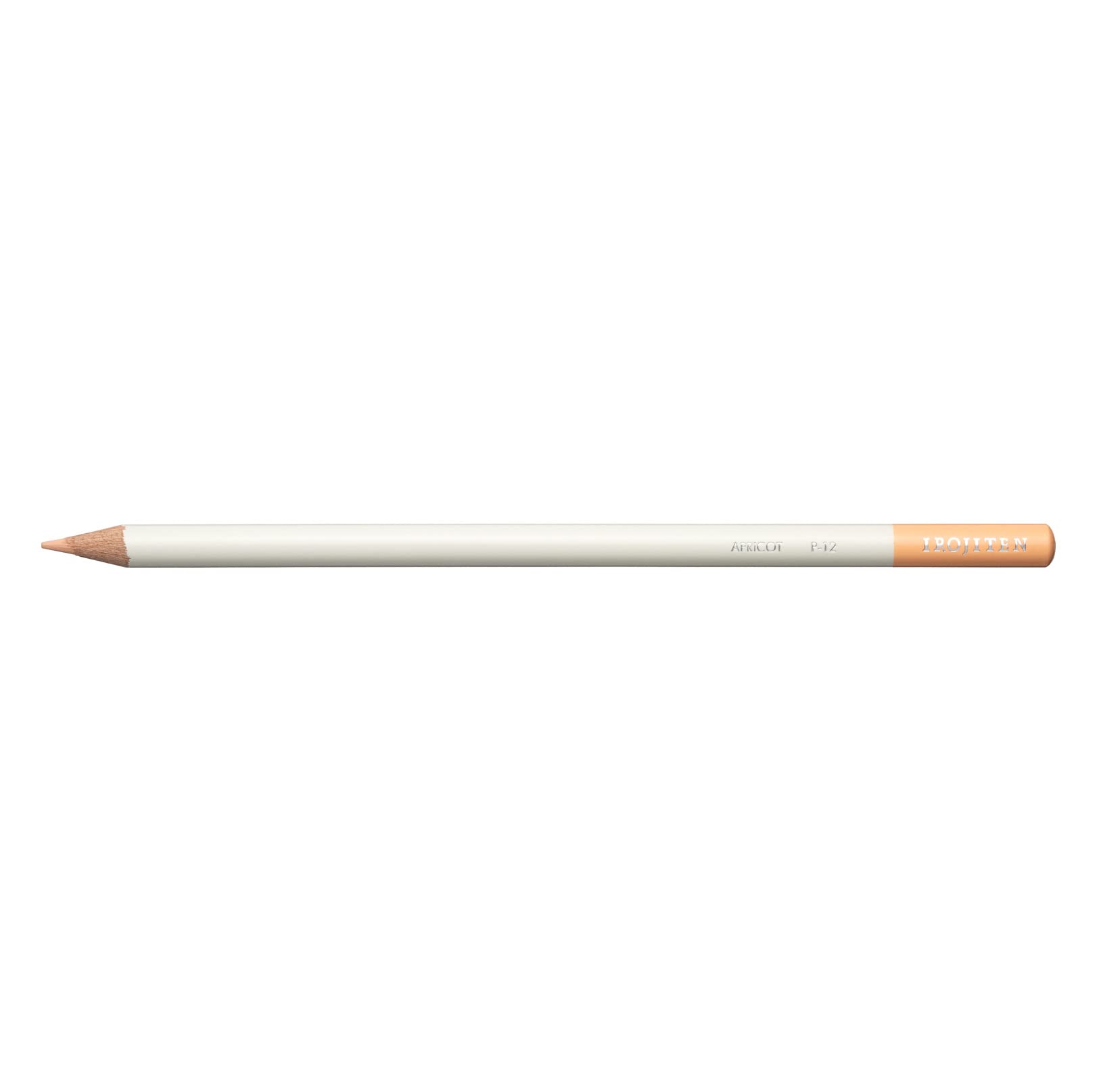 Tombow coloured pencil apricot, wax-based lead with high colour brilliance, artist's colour pencil for professional artists an beginners