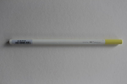 Tombow coloured pencil straw yellow, wax-based lead with high colour brilliance, artist's colour pencil for professional artists an beginners