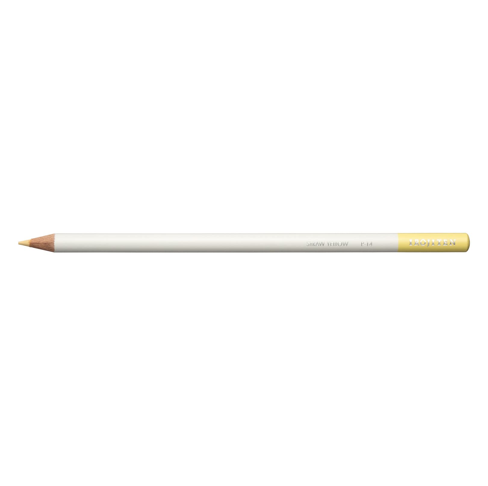 Tombow coloured pencil straw yellow, wax-based lead with high colour brilliance, artist's colour pencil for professional artists an beginners