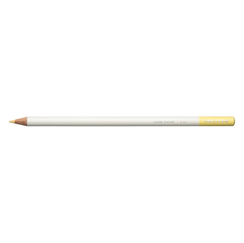 Tombow coloured pencil straw yellow, wax-based lead with high colour brilliance, artist's colour pencil for professional artists an beginners