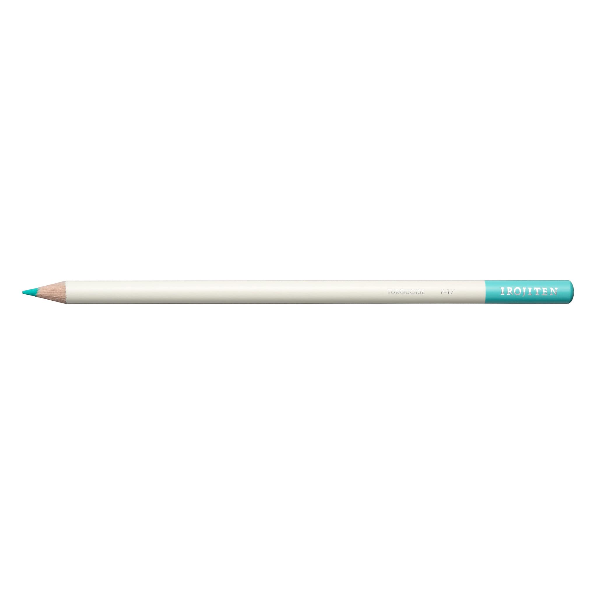 Tombow coloured pencil turquoise, wax-based lead with high colour brilliance, artist's colour pencil for professional artists an beginners