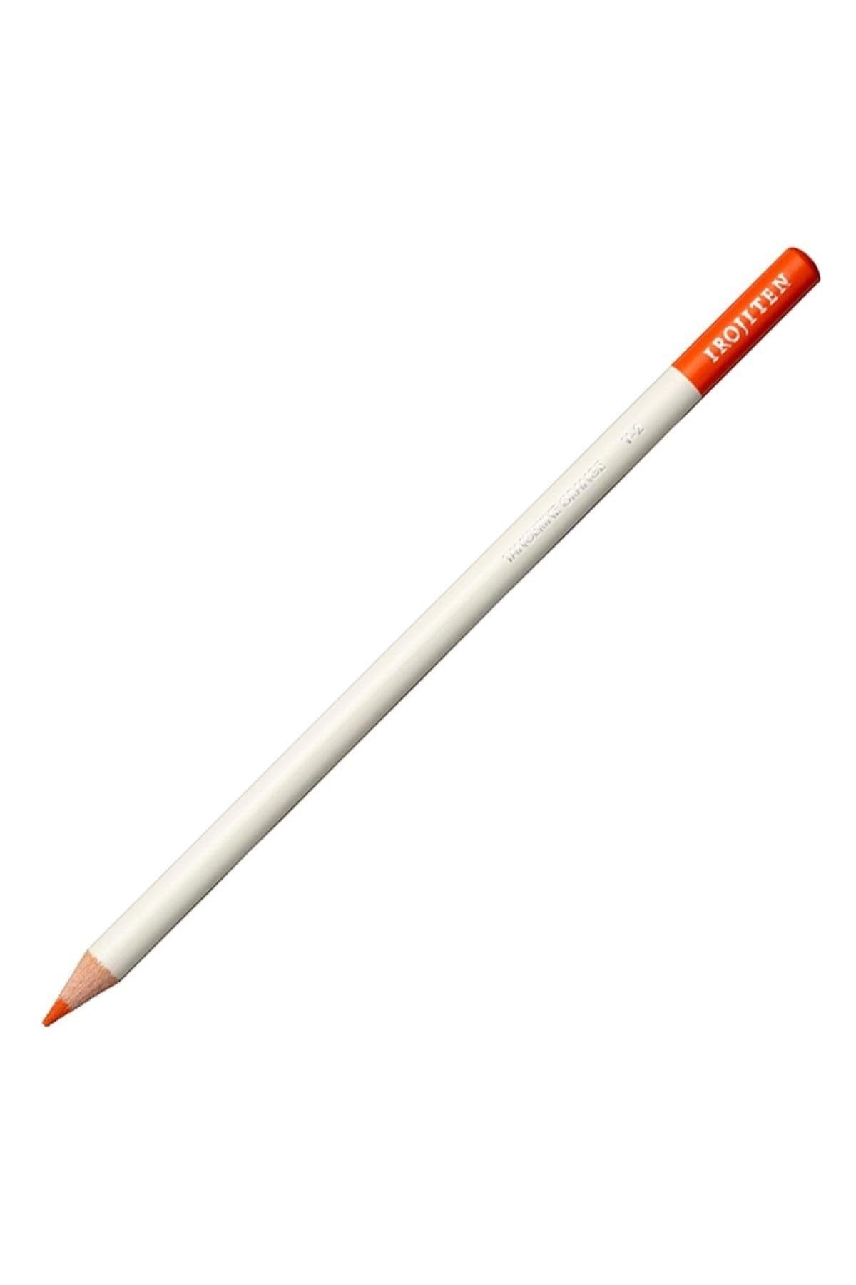 Tombow coloured pencil tangerine orange, wax-based lead with high colour brilliance, artist's colour pencil for professional artists an beginners
