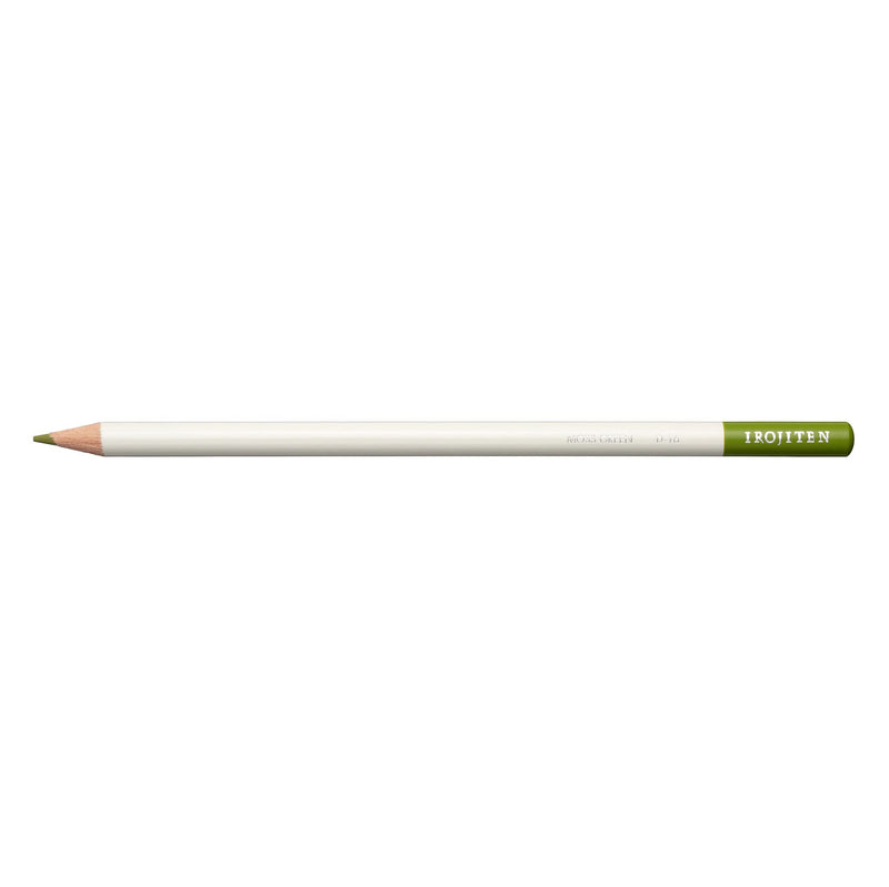 Tombow coloured pencil moss green, wax-based lead with high colour brilliance, artist's colour pencil for professional artists an beginners