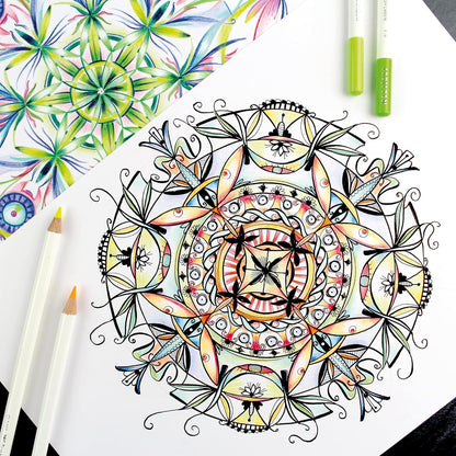 Tombow coloured pencil teal blue, wax-based lead with high colour brilliance, artist's colour pencil for professional artists an beginners