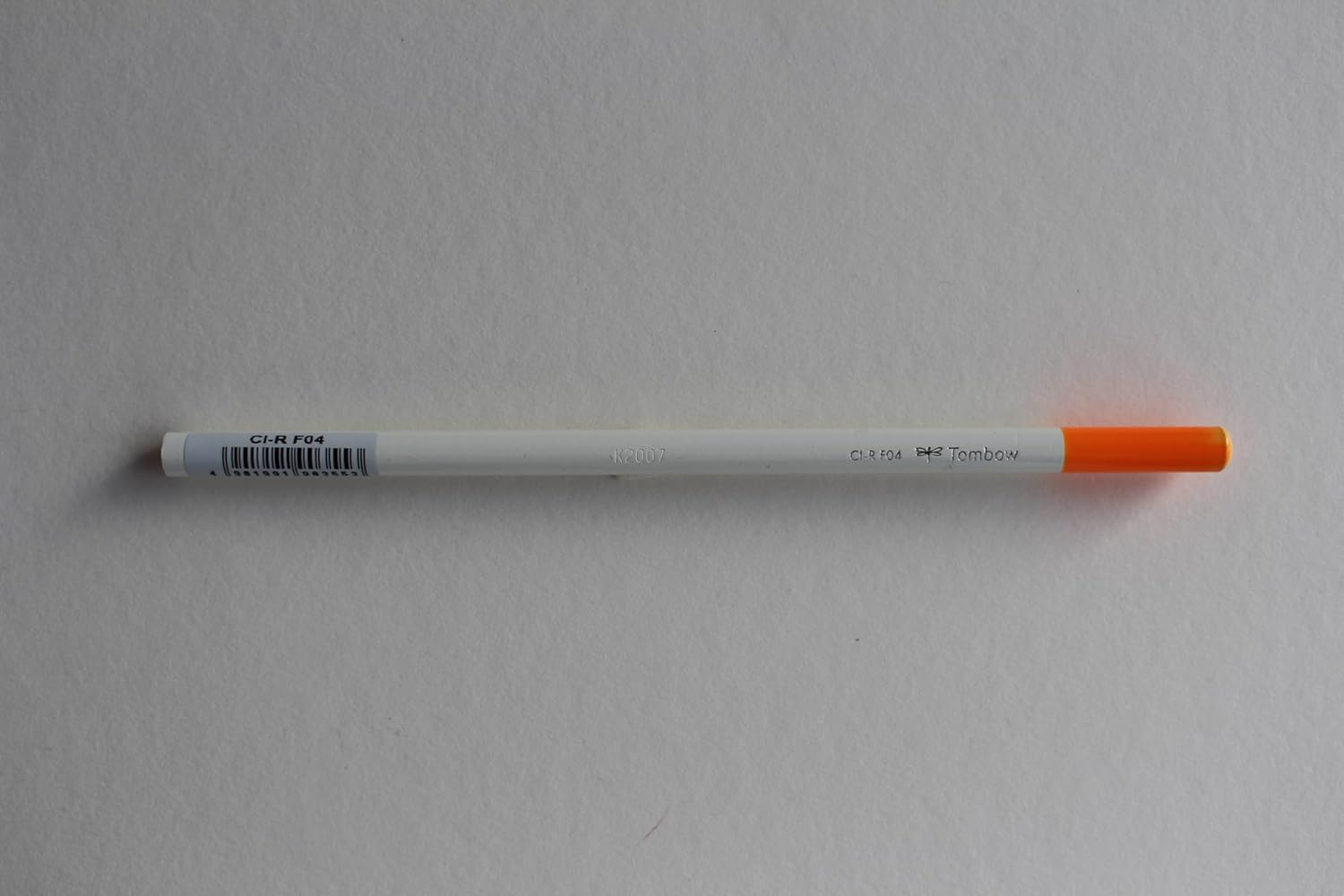 Tombow coloured pencil sunset orange, wax-based lead with high colour brilliance, artist's colour pencil for professional artists an beginners