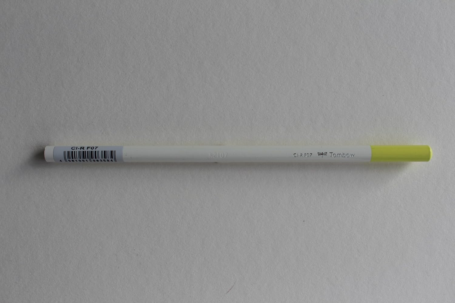 Tombow coloured pencil lightning yellow, wax-based lead with high colour brilliance, artist's colour pencil for professional artists an beginners