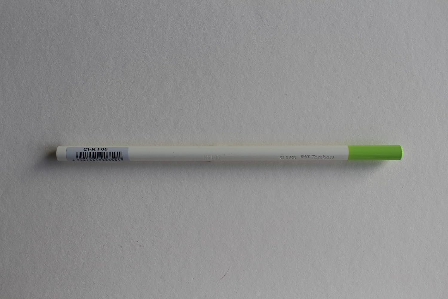 Tombow coloured pencil neon green, wax-based lead with high colour brilliance, artist's colour pencil for professional artists an beginners