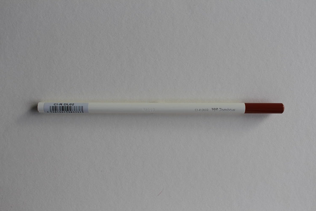 Tombow coloured pencil cinnamon, wax-based lead with high colour brilliance, artist's colour pencil for professional artists an beginners