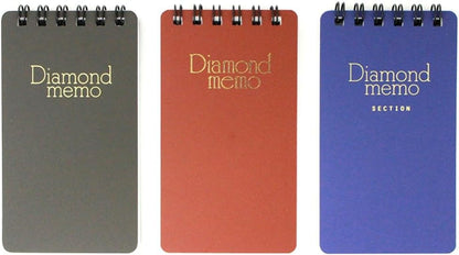 Designphil Midori 19001011 Diamond Memo, Small, Black