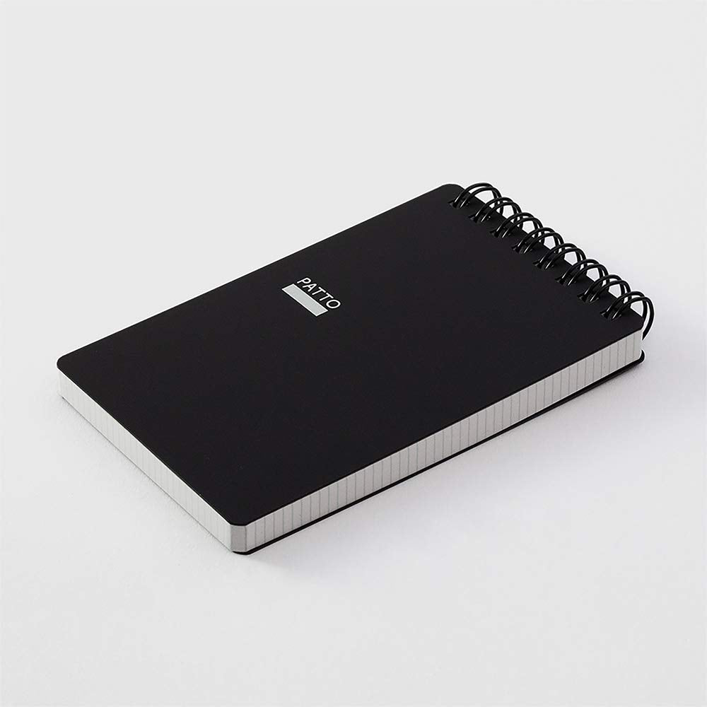 Midori 11555006 Ring Memo Pad Black