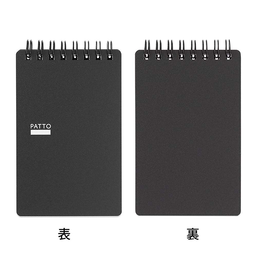 Midori 11555006 Ring Memo Pad Black
