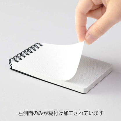 Midori 11555006 Ring Memo Pad Black