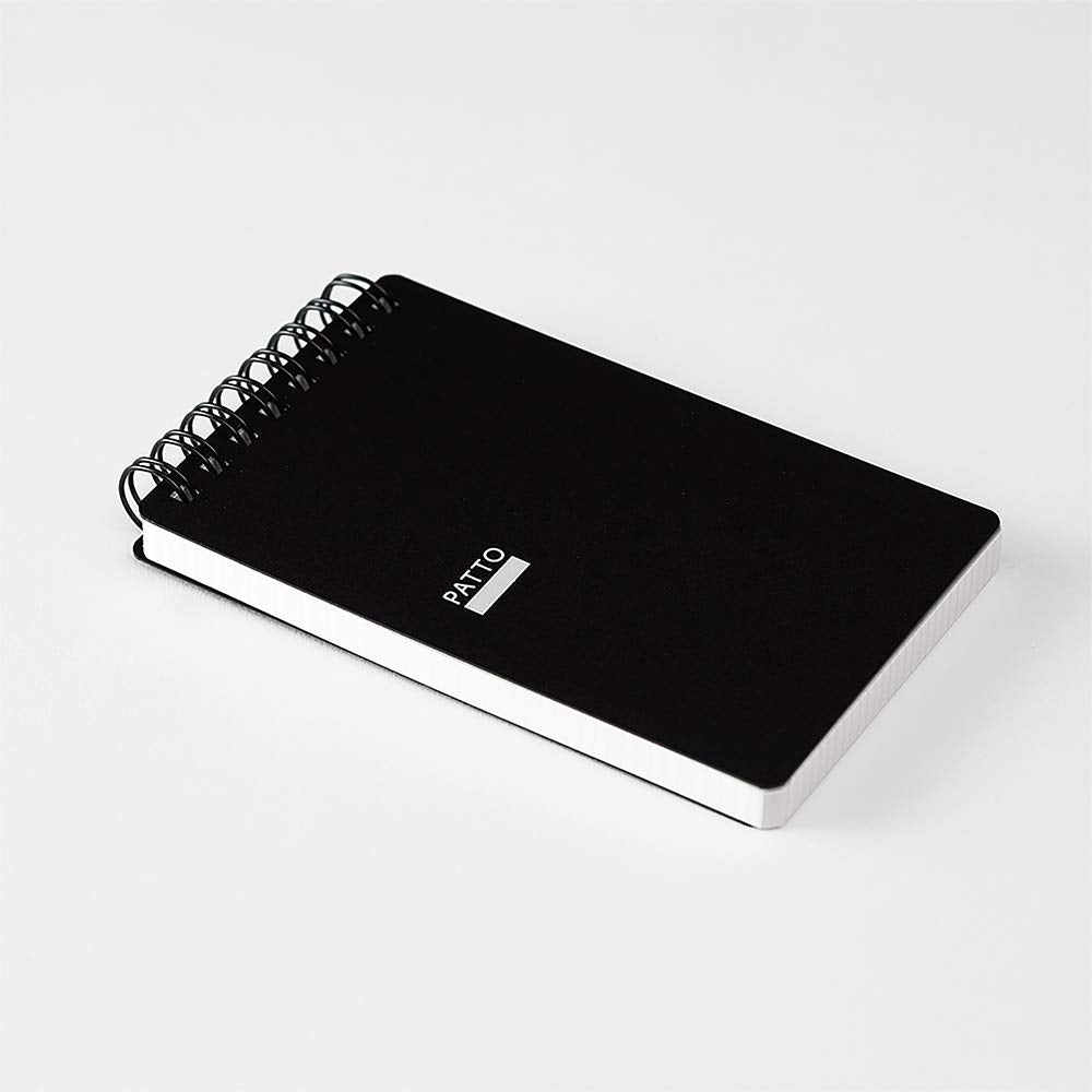 Midori 11555006 Ring Memo Pad Black