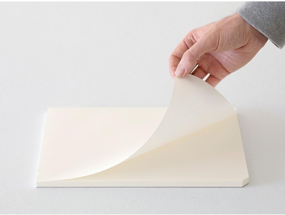 DESIGNPHIL Midori 15238006 Memo MD Paper Pad, Cotton A4, Unlined