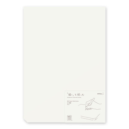 DESIGNPHIL Midori 15238006 Memo MD Paper Pad, Cotton A4, Unlined