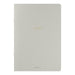Midori Notebook, Color, A5, Graph Ruled, Gray, H8.3 x W 5.8 x D 0.1 inches (210 x 148 x 3 mm