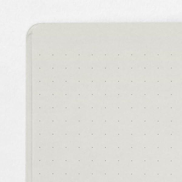 Midori Notebook, Color, A5, Graph Ruled, Gray, H8.3 x W 5.8 x D 0.1 inches (210 x 148 x 3 mm