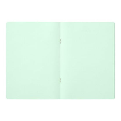 Midori 15274006 Notebook, Color, A5, Graph Ruled, Green, H8.3 x W 5.8 x D 0.1 inches (210 x 148 x 3 mm
