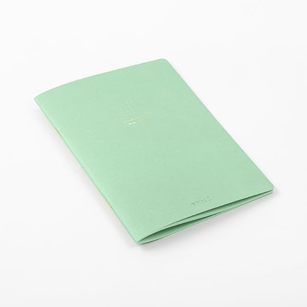 Midori 15274006 Notebook, Color, A5, Graph Ruled, Green, H8.3 x W 5.8 x D 0.1 inches (210 x 148 x 3 mm