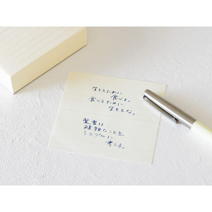 Midori 15285006 Memo Pad, MD Block Memo, Horizontal Ruled