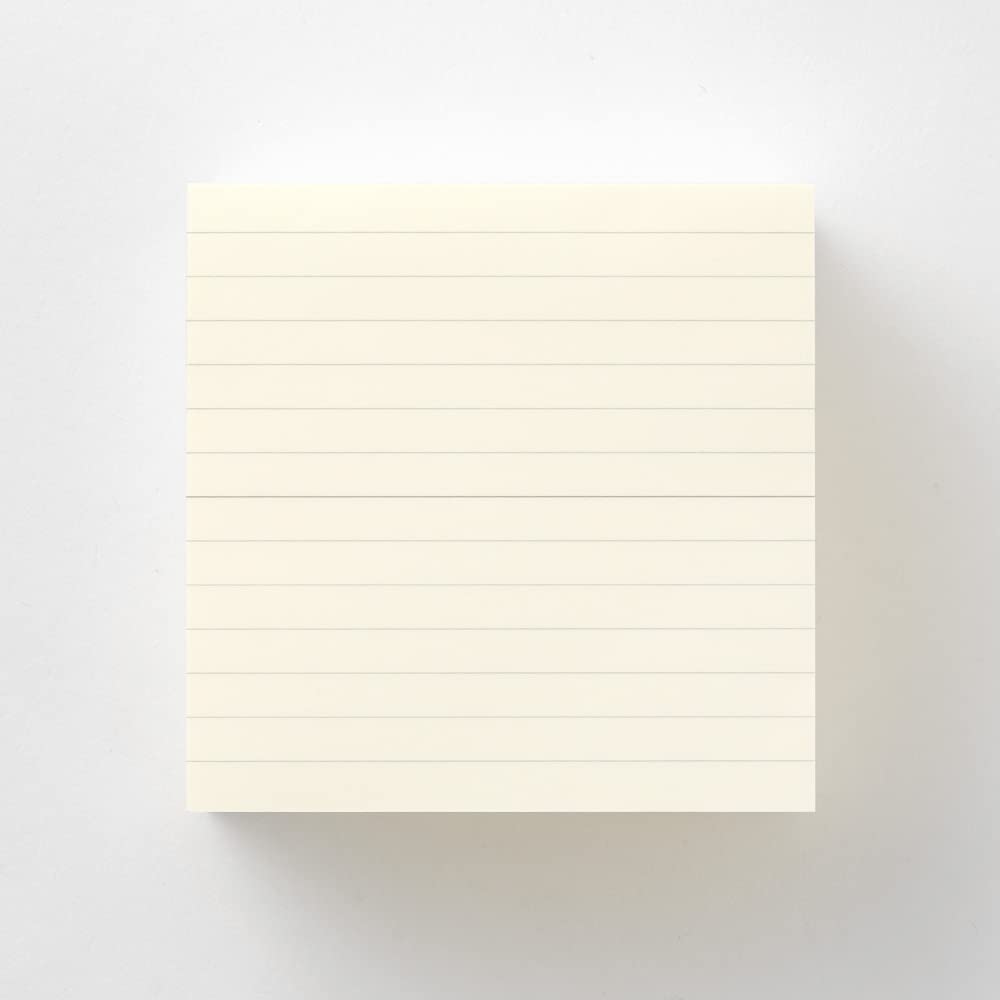 Midori 15285006 Memo Pad, MD Block Memo, Horizontal Ruled