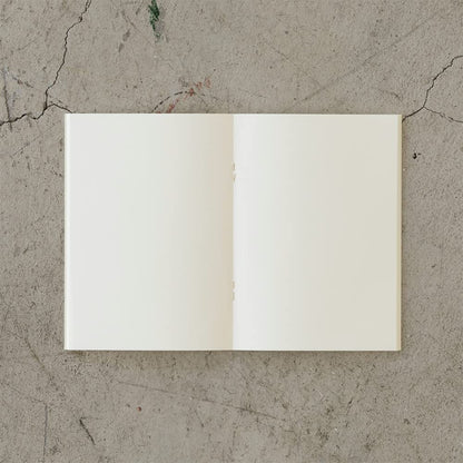 DESIGNPHIL Midori 15297006 Notebook, MD Notebook, Light, Unruled, Set of 3, A