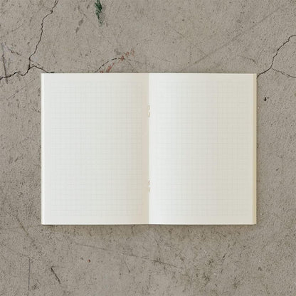 DESIGNPHIL Midori 15299006 Notebook, MD Notebook, Licht, Paperback, Vierkant gelijnd, Set van 3, A