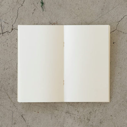 DESIGNPHIL Midori 15300006 Notebook, MD Notebook, Light, New Book, Unruled, Set of 3, A