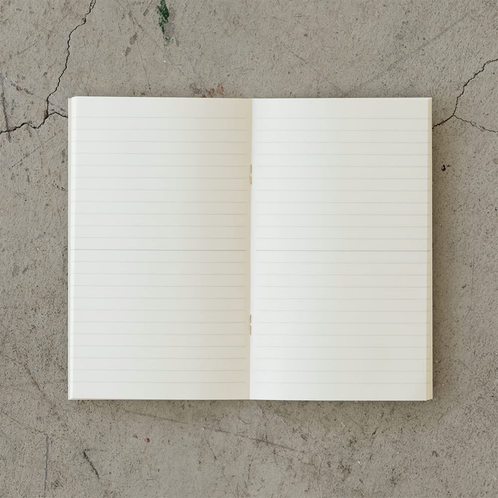 Midori 15301006 MD Notebook, Light, New Book, Horizontal Ruled, Set of 3