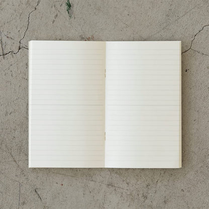 Midori 15301006 MD Notebook, Light, New Book, Horizontal Ruled, Set of 3