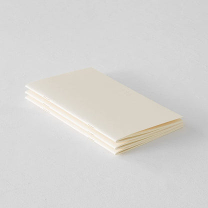 Midori 15301006 MD Notebook, Light, New Book, Horizontal Ruled, Set of 3