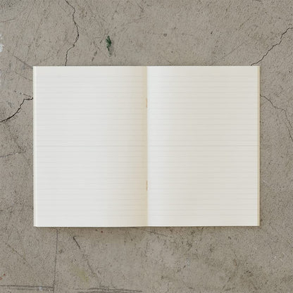DESIGNPHIL Midori 15304006 Notebook, MD Notebook, Light, A5, Horizontal Rule, Set of 3, A