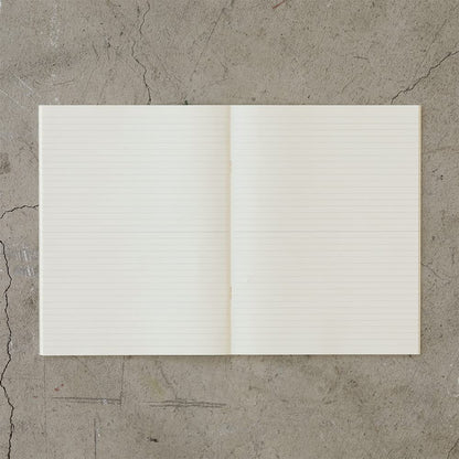 DESIGNPHIL Midori 15307006 Notebook, MD Notebook, Light, A4 Variable Size, Horizontal Ruled, Set of 3 A