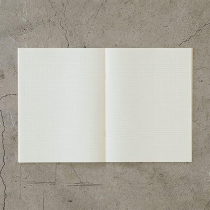 Midori 15308006 MD Notebook, Light, A4 Transformation Size, Grid Ruled, Set of 3