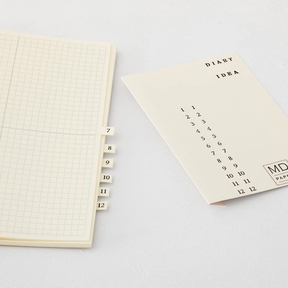 Midori 15311006 MD Notebook, Journal, A5, Block Grid Ruled A