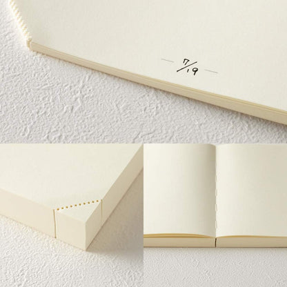Designphil Midori 15312006 MD Notebook, Journal, A5, 1 Page Per Day, Unruled A