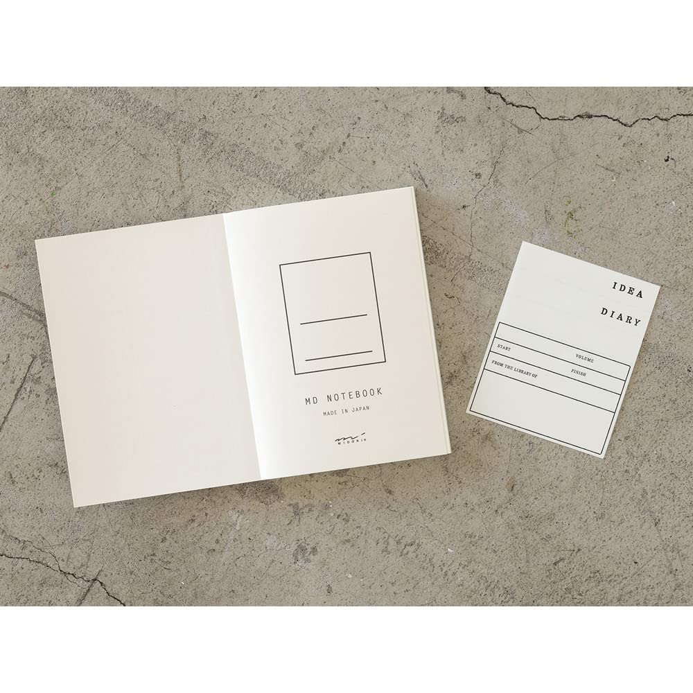 Midori 15328006 Notebook, MD Notebook, Unruled, 15th Holly Wales Limited Edition
